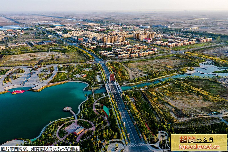 胡杨河市地标图片