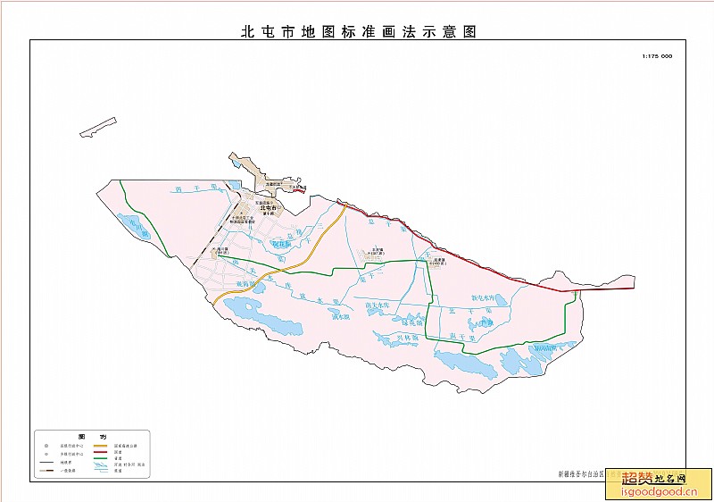北屯市行政区划图