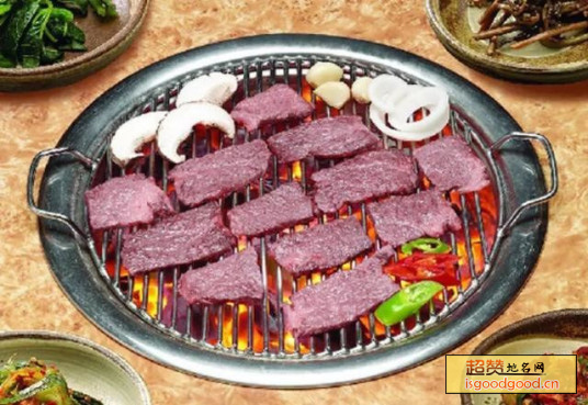 朝鲜族烤牛肉特产照片