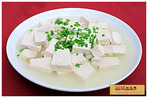 白水豆腐特产照片
