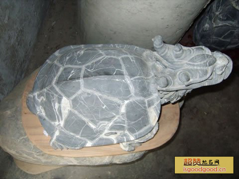 龟纹石雕特产照片