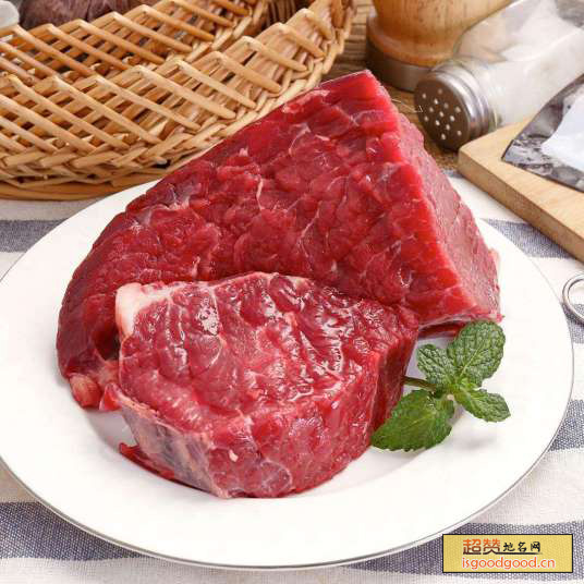 香格里拉牦牛肉特产照片