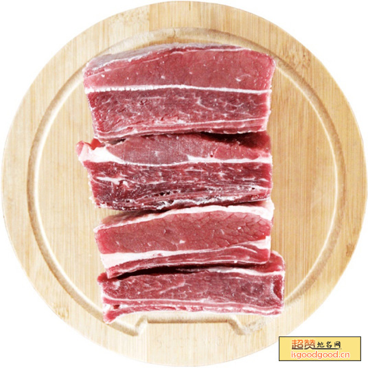 兴海牦牛肉特产照片