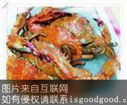燕麦粉蒸螃蟹特产照片