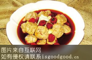 海棠灰豆腐特产照片