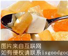 杏仁豆腐特产照片