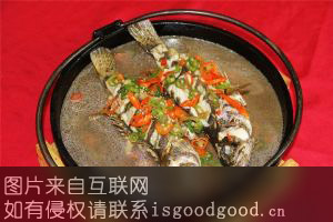 清炖石斑鲑特产照片
