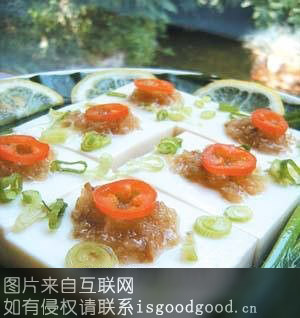 腌菜汁蒸豆腐特产照片