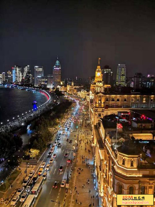 上海外滩建筑群景点照片