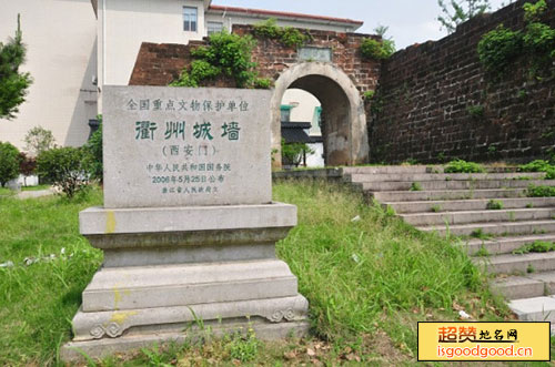 衢州古城墙景点照片