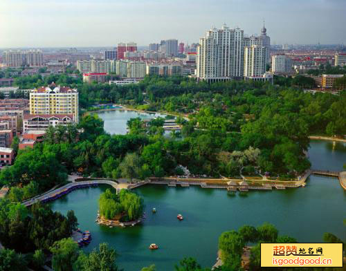 淄博市人民公园景点照片