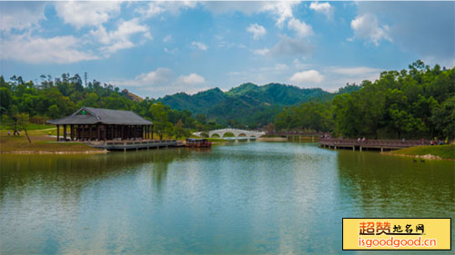 香山湖公园景点照片