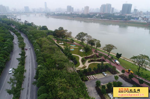邕江北岸公园景点照片
