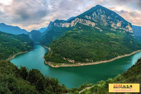 绵阳市涪江六峡水利风景区景点照片