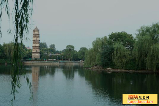 义乌绣湖公园景点照片