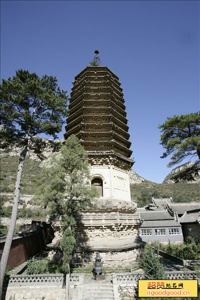 赵北附近景点觉山寺塔