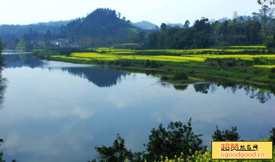蒲江朝阳湖景点照片