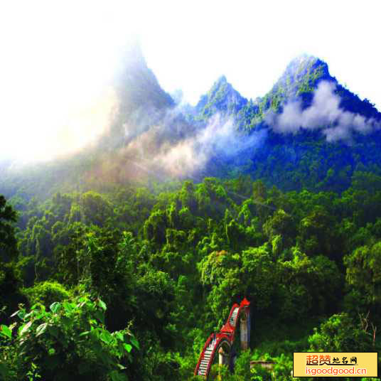 隆安龙虎山自然保护区景点照片